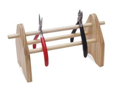 Wood Plier Rack Standing Type