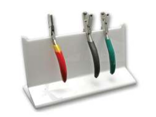 Acrylic Plier Rack White	