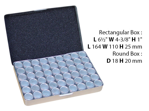 Aluminum Boxes Set