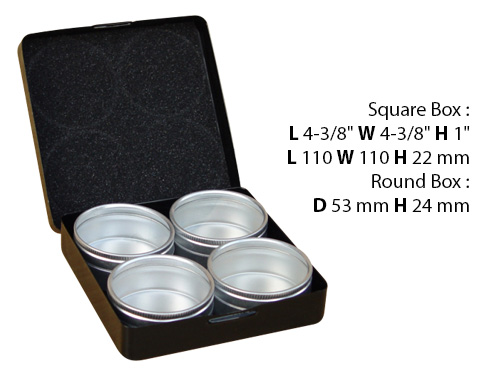 Aluminum Boxes Set