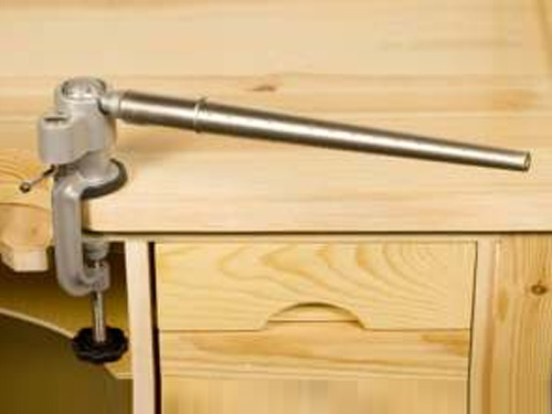 Mandrel Vise Bench W/Steel Mandrel