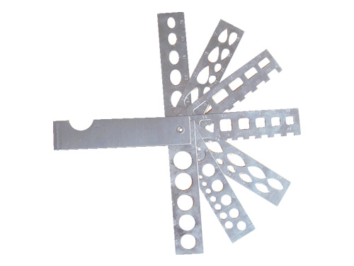 metal gauge with 7 arms