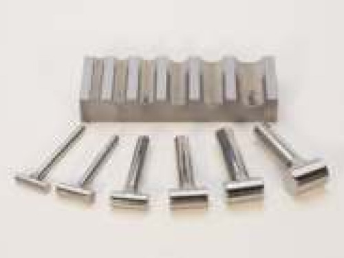 Metal U-Channel Grooving Block W/Hammers