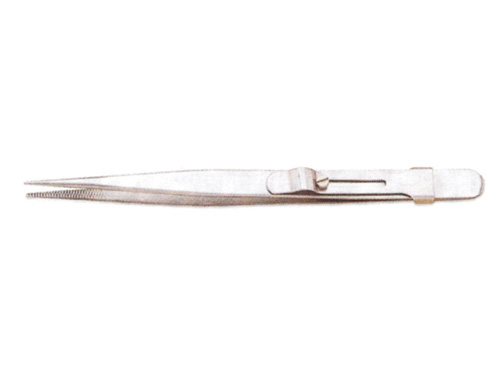 Slide Locking Diamond Tweezer Fine Tip 6" Long